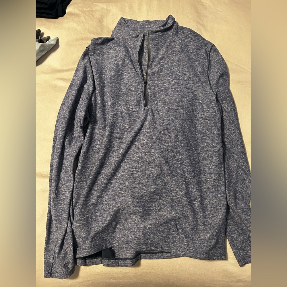 Lululemon Surge Quarter Zip (Navy Heather)